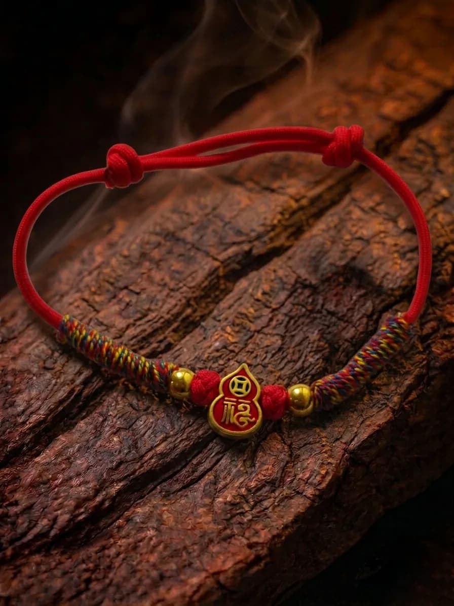 BRACELET FU DE PROTECTION — CHANCE & ANCRAGE
